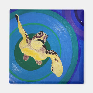 Zee Turtle Magneet
