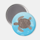 Zee Turtle Magneet (Voorkant / Achterkant)