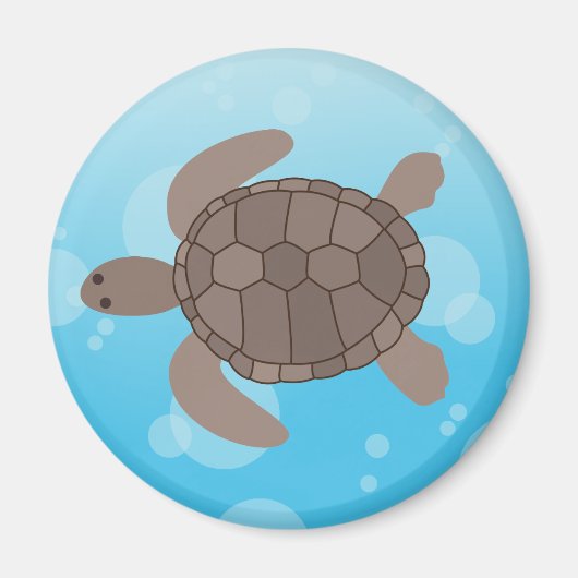 Zee Turtle Magneet (Voorkant)