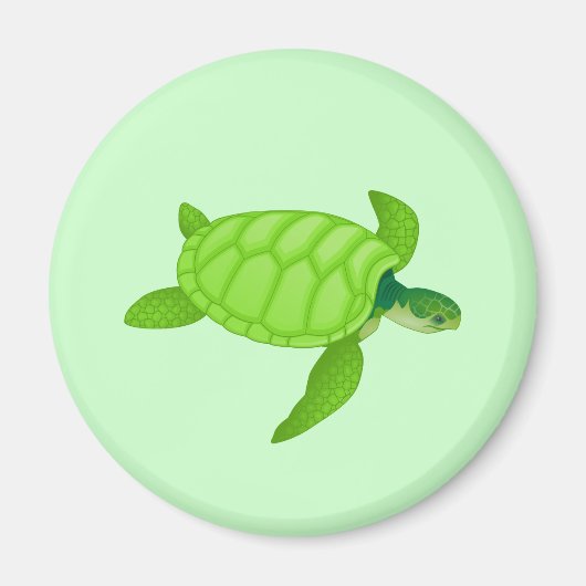 Zee Turtle Magneet (Voorkant)