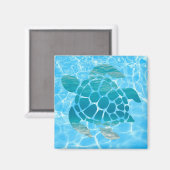 Zee Turtle Magneet (Voorkant / Achterkant)