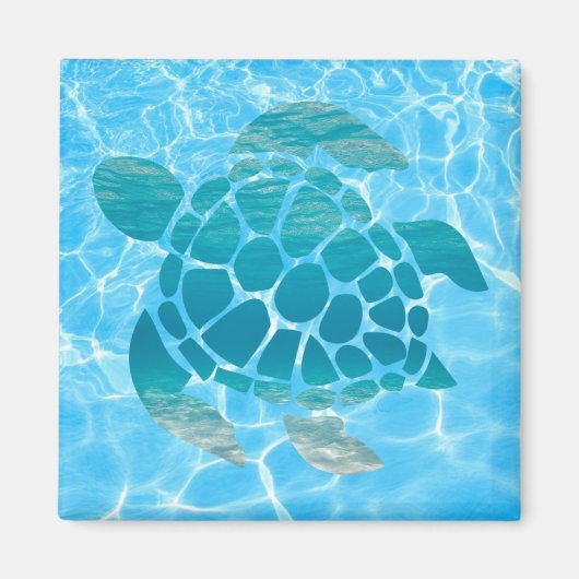 Zee Turtle Magneet (Voorkant)