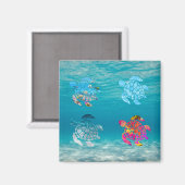 Zee Turtle Magnet (Voorkant / Achterkant)