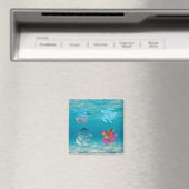 Zee Turtle Magnet (Insitu (Vaatwasser))