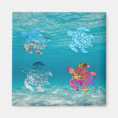 Zee Turtle Magnet (Voorkant)
