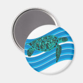Zee Turtle Magnet (Voorkant / Achterkant)