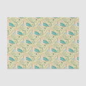 Zee Turtle Map Tissuepapier (Voorkant)