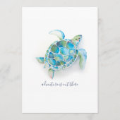 Zee Turtle Menu (Voorkant)