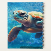 Zee Turtle Mindfulness Planner voor kalmte en held (Achterkant)
