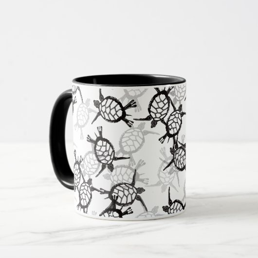 Zee Turtle Mok (Voorkant links)