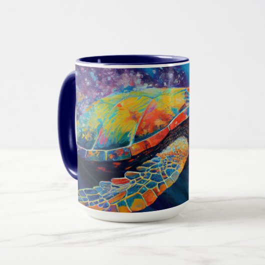 Zee Turtle Mok (Voorkant links)