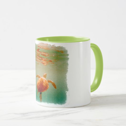 Zee Turtle Mok (Voorkant rechts)