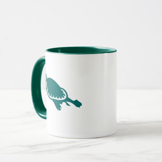 Zee Turtle Mok (Voorkant links)