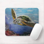 Zee Turtle Muismat (Met muis)