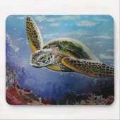 Zee Turtle Muismat (Voorkant)
