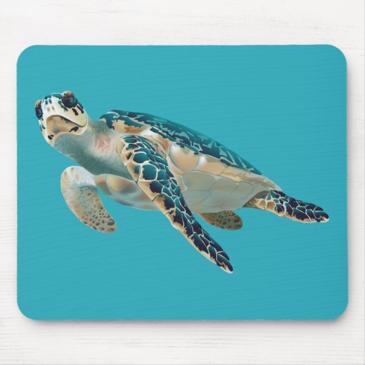 Zee Turtle Muismat (Voorkant)