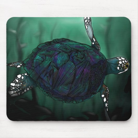 Zee Turtle Muismat (Voorkant)