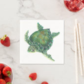Zee Turtle Napkins Servet (Insitu)
