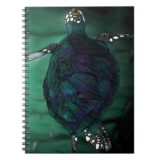 Zee Turtle-notebook Notitieboek (Voorkant)