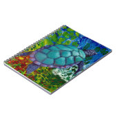 Zee Turtle-notebook Notitieboek (Linkerzijde)