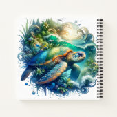 Zee Turtle Notitieboek (Achterkant)