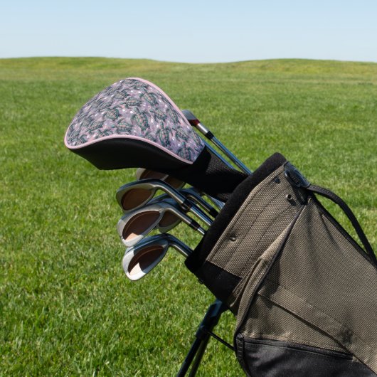 Zee Turtle Ocean Pattern Golfheadcover (Insitu)