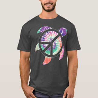 Zee Turtle Ocean Tie Dye Color Hippie Costume Hipp T-shirt