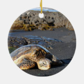 Zee Turtle Ornament (Achterkant)