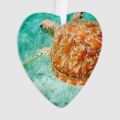 Zee Turtle Ornament (voorkant)