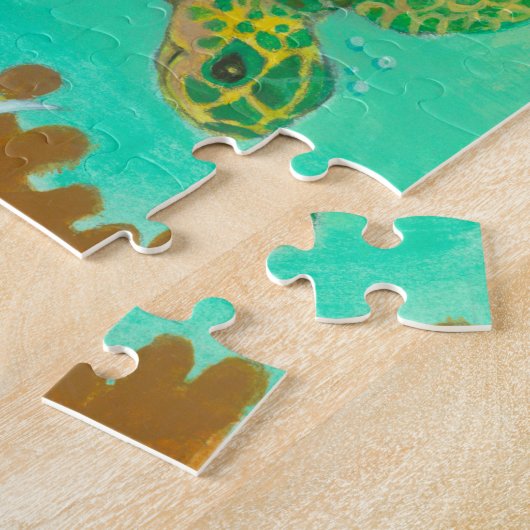 Zee Turtle Paradise Puzzle Legpuzzel (Zijkant)