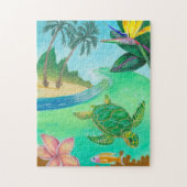 Zee Turtle Paradise Puzzle Legpuzzel (Verticaal)