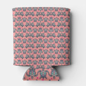 Zee Turtle Pattern Blikjeskoeler (Achterkant)