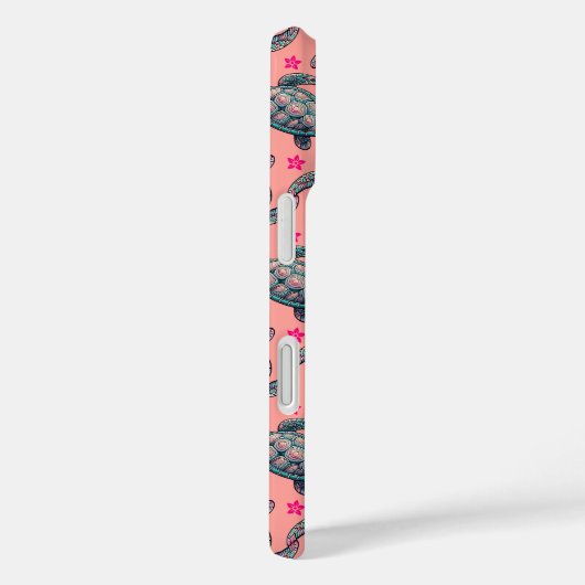 Zee Turtle Pattern Case-Mate iPhone Case (Achterkant / Rechts)