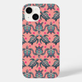 Zee Turtle Pattern Case-Mate iPhone Case (Achterkant)