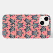 Zee Turtle Pattern Case-Mate iPhone Case (Achterkant (horizontaal))