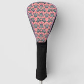 Zee Turtle Pattern Golfheadcover (Voorkant)