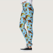 Zee Turtle Pattern Leggings (Links)