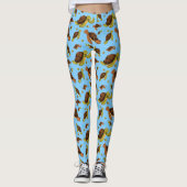 Zee Turtle Pattern Leggings (Voorkant)