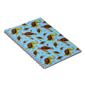 Zee Turtle Pattern Notitieboek (Rechterzijde)