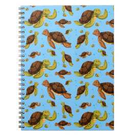 Zee Turtle Pattern Notitieboek