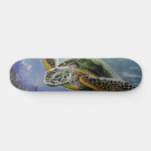 Zee Turtle Persoonlijk Skateboard (Horizontaal)