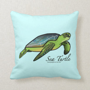 Zee Turtle Pillow Kussen
