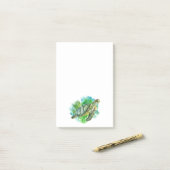 Zee Turtle Post-it® Notes (Op bureau)