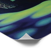 Zee Turtle Poster (Hoek)