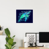 Zee Turtle Poster (Thuiskantoor)