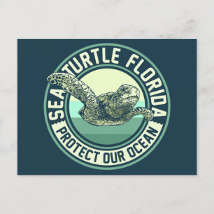 Zee Turtle Protection Briefkaart