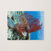 Zee Turtle Resting Legpuzzel (Horizontaal)