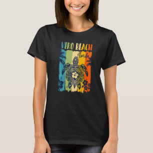 Zee Turtle Retro Vero Beach Florida Family Vacatio T-shirt