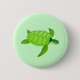 Zee Turtle Ronde Button 5,7 Cm