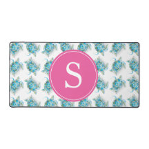 Zee Turtle Roze Monogram Dorm Decor